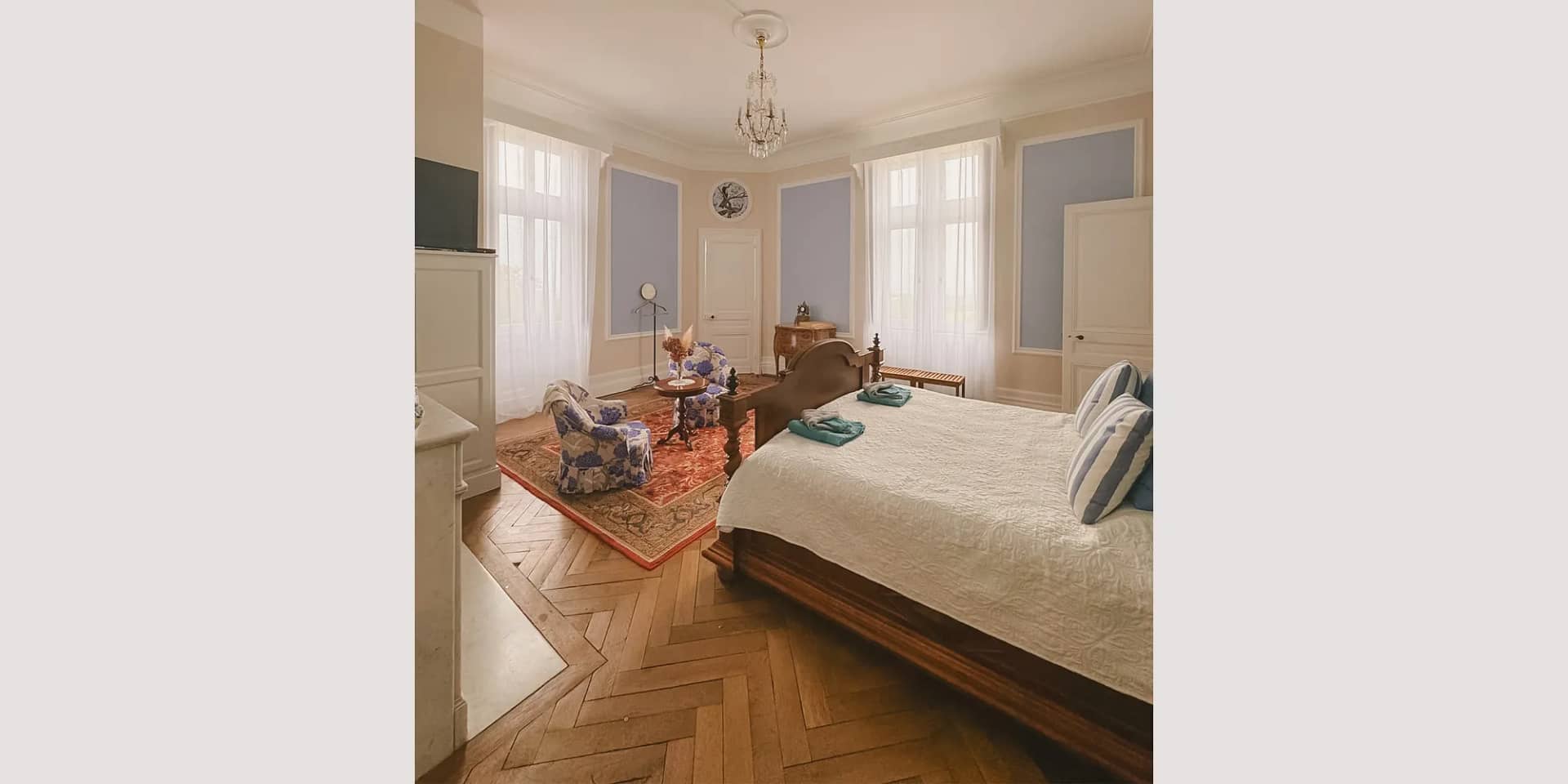 french chateau wedding with accommodation