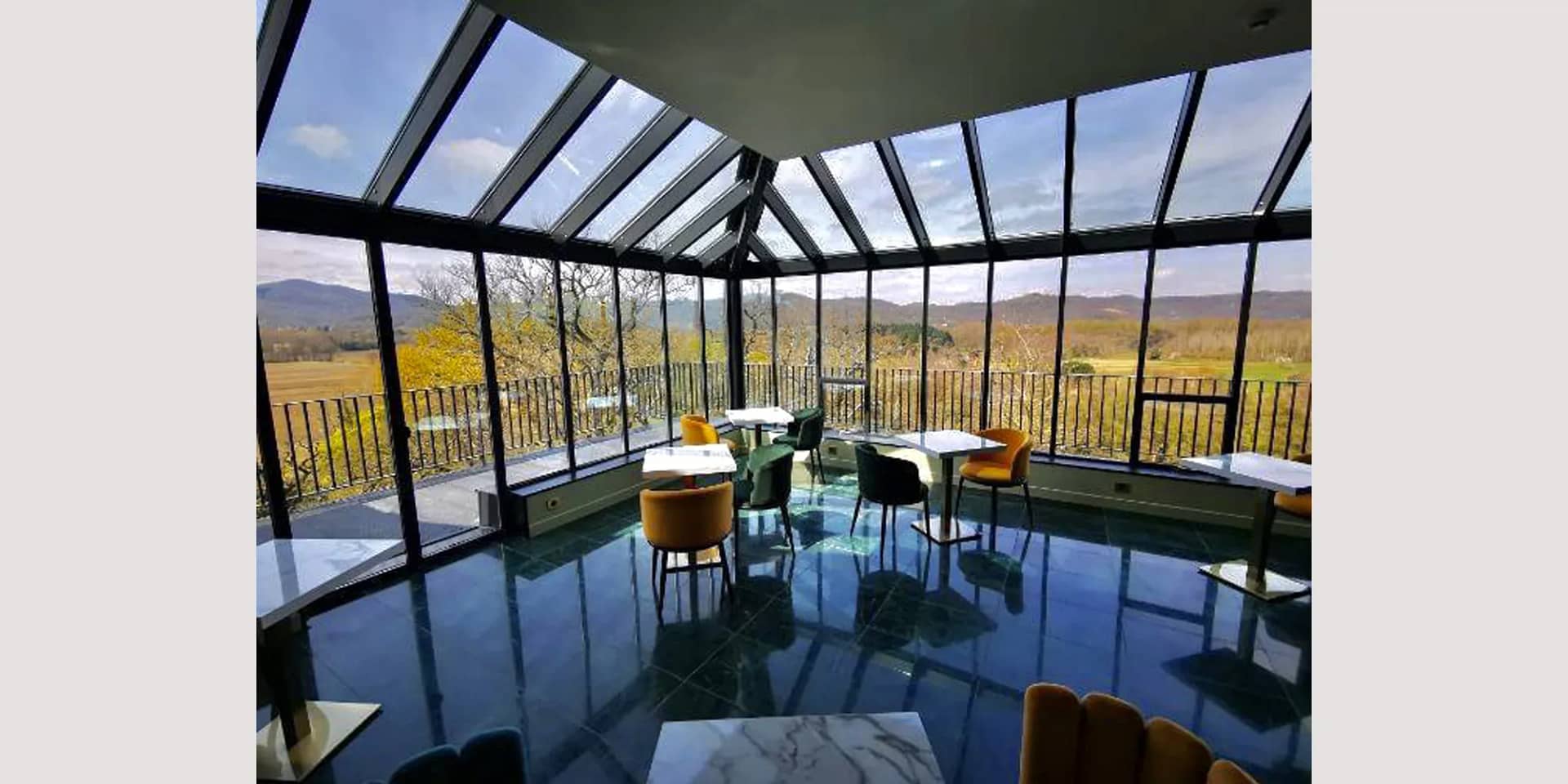 wedding chateau with views