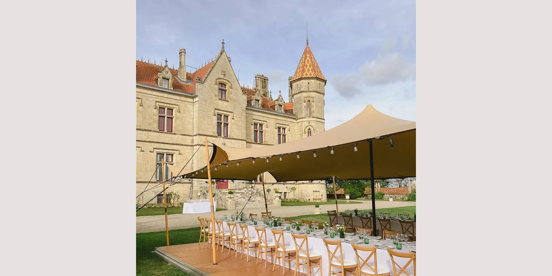 chateau moncassin mariage