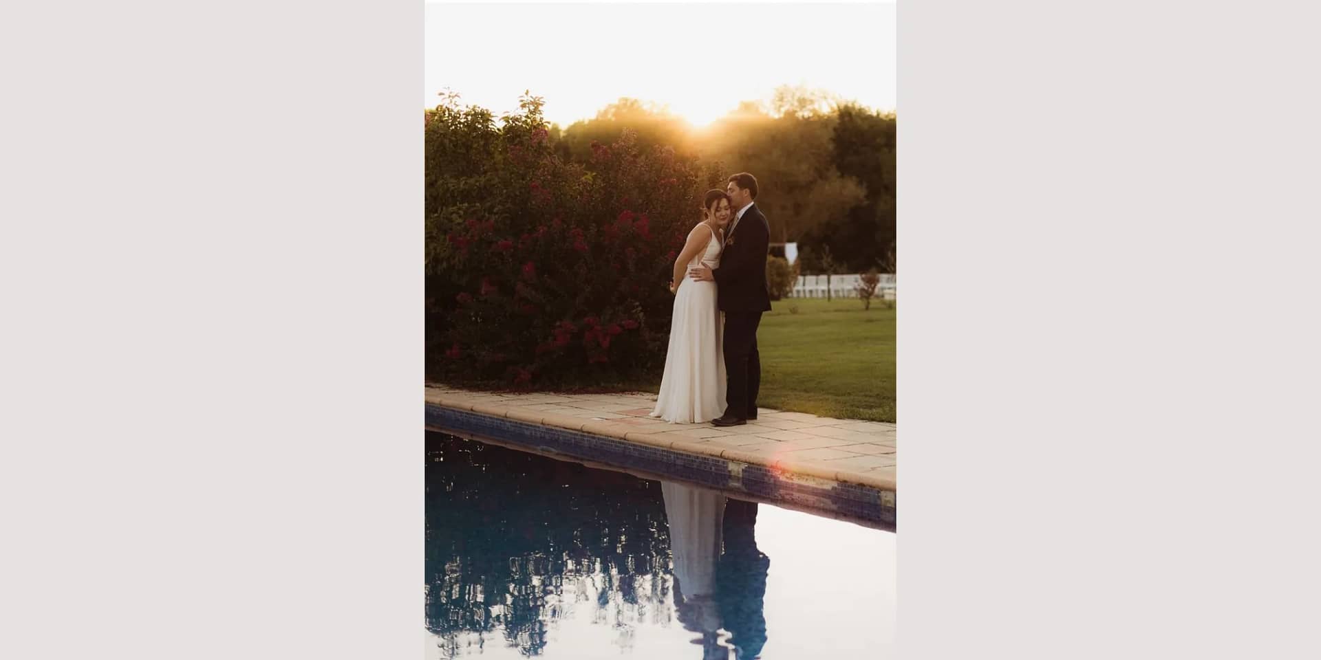 family friendly affordable wedding venue france pool