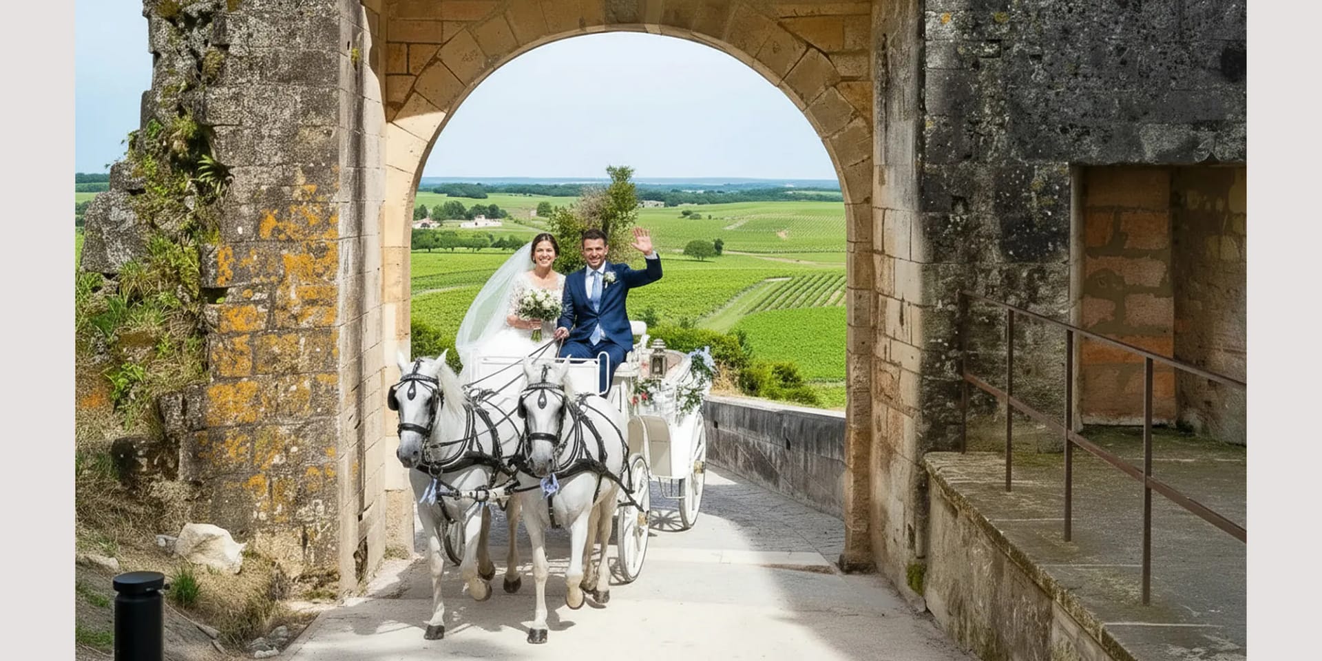 chateau medieval de conte de fees charente mariage