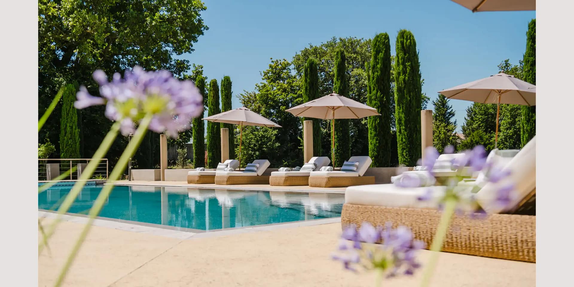 chateau saint perret swimming pool