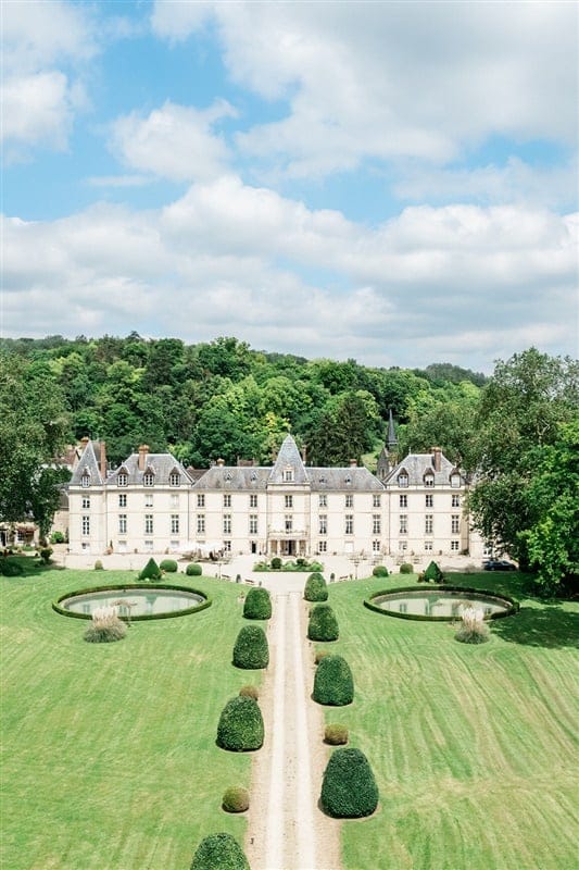 Domaine d'Aveny wedding Paris